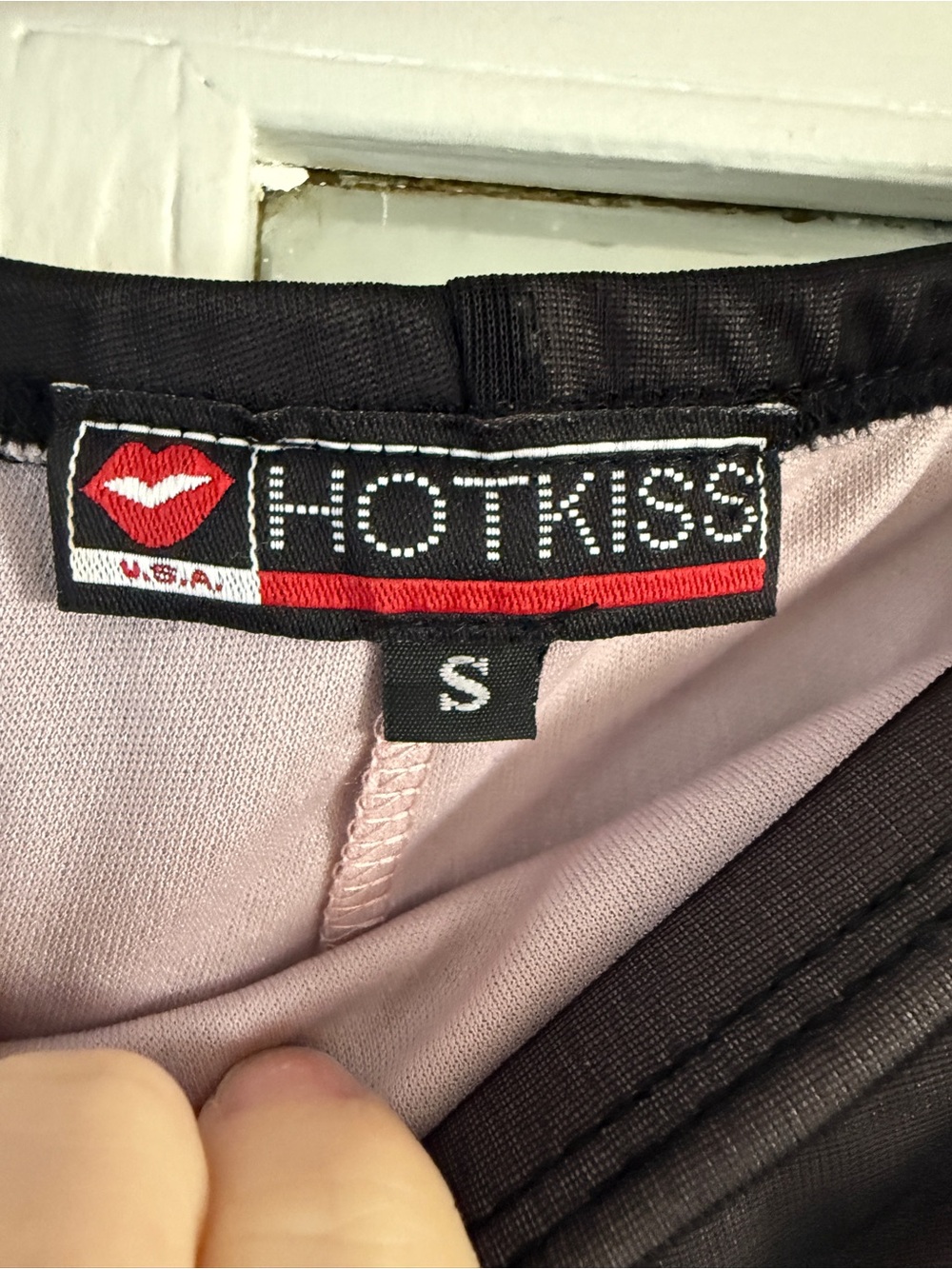 Y2K Hot Kiss Black Asymmetrical Handkerchief Hem Skirt - Picture 4 of 7